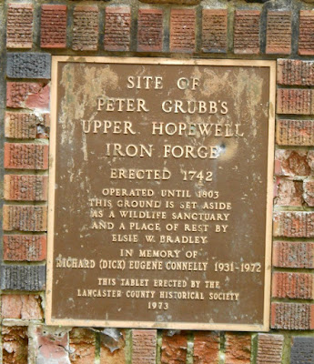 Peter Grubb's Upper Hopewell Iron Forge in Pennsylvania