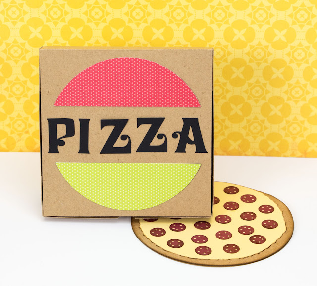 The Paper Boutique Pizza Box Birthday Card