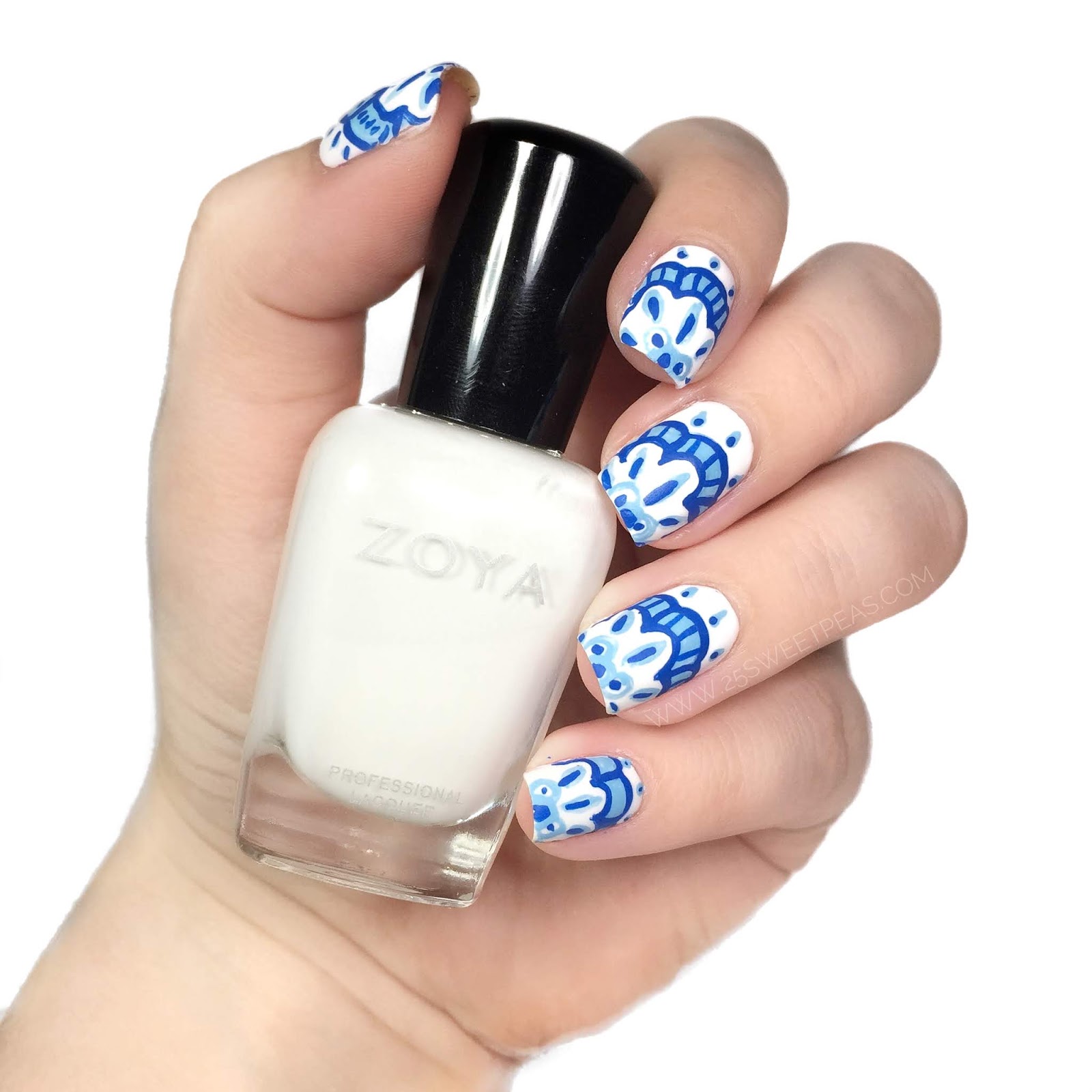 Instagram Designed Moroccan Tile Nails — 25 Sweetpeas