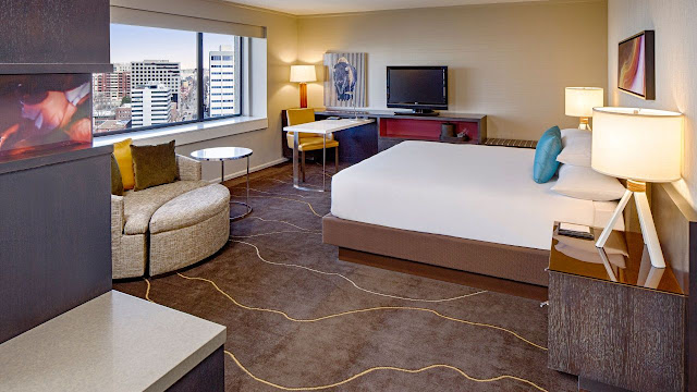 Treat yourself to an exceptional experience at Grand Hyatt Denver. This AAA Four Diamond hotel in Denver, CO welcomes you with beautifully designed guestrooms and premium amenities that make your stay easy and comfortable.