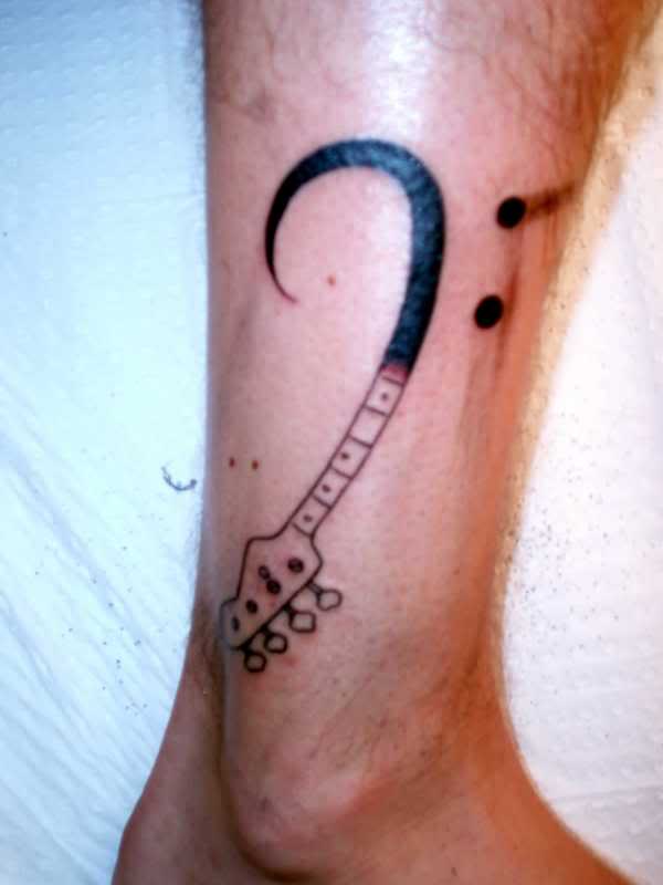 Bass Guitar Tattoos | Best Art Designs