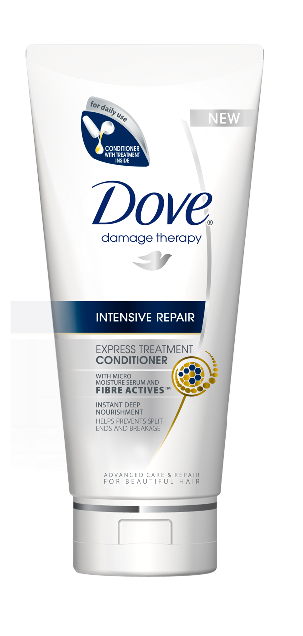 Speed Review Dove Damage Therapy Intensive Repair Express Treatment Conditioner SKIN DEEP