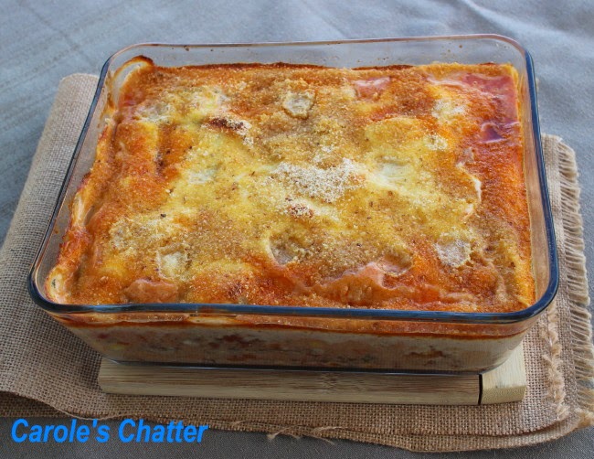 Carole's Chatter No pasta lasagne