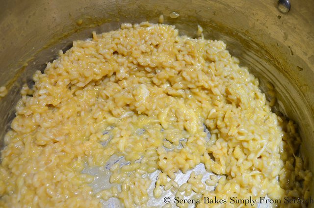 Creamy Seafood Risotto recipe from Serena Bakes Simply From Scratch.