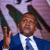 Dangote named one of Bloomberg’s 50 Most Influential People