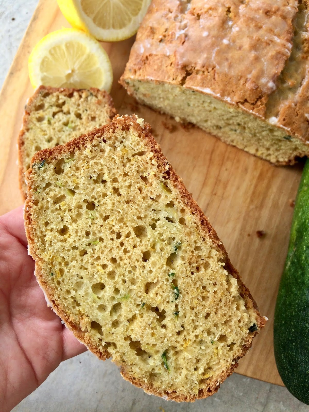Savory Moments Lemon zucchini bread