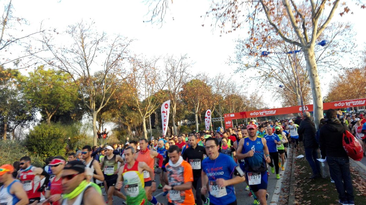 FOTO MEDIA MARATON DE SEVILLA