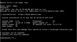 Tidak bisa login root di Ubuntu server 12.04.1