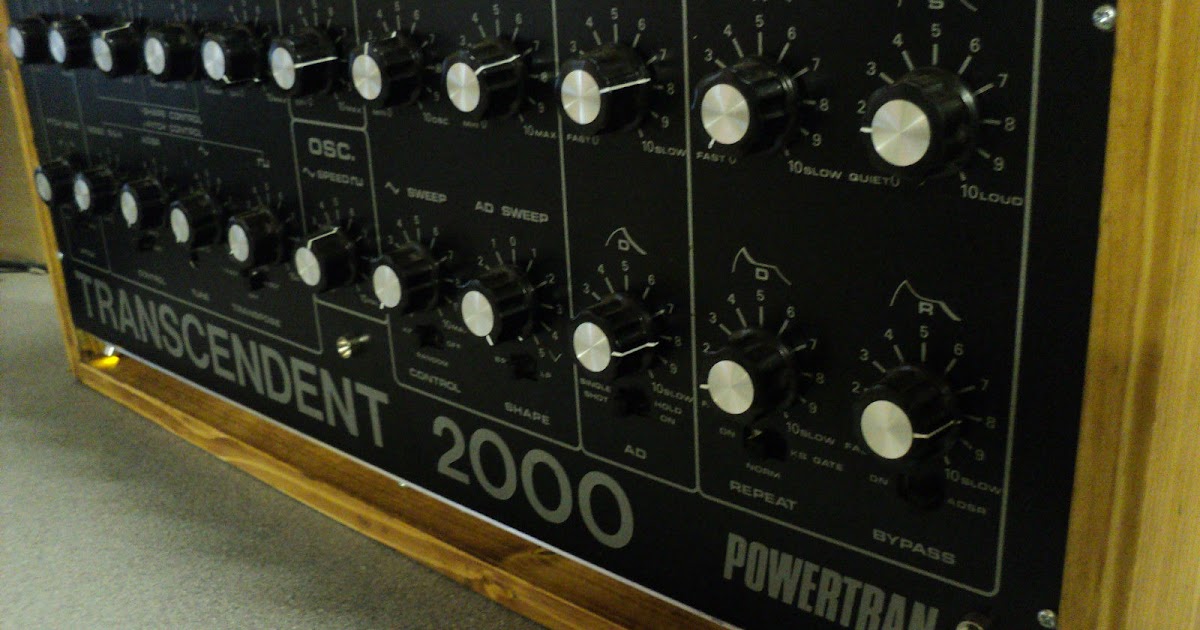 MATRIXSYNTH: Modified Powertran Transcendent 2000 with MIDI - No Keys
