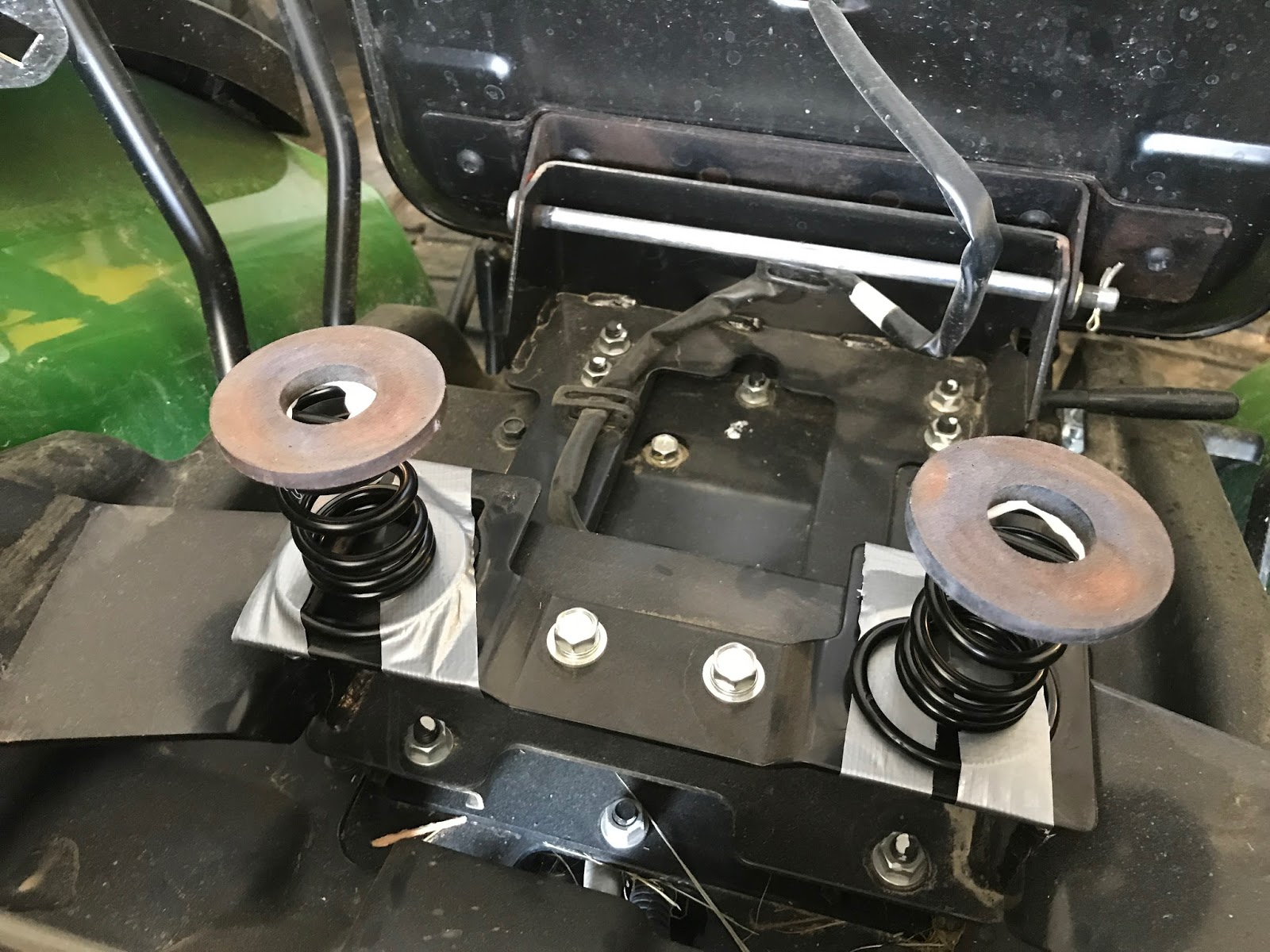 John Deere 2025r Seat Upgrade Woodward Acres Tree Farm and Rustic