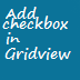 add checkbox in gridview