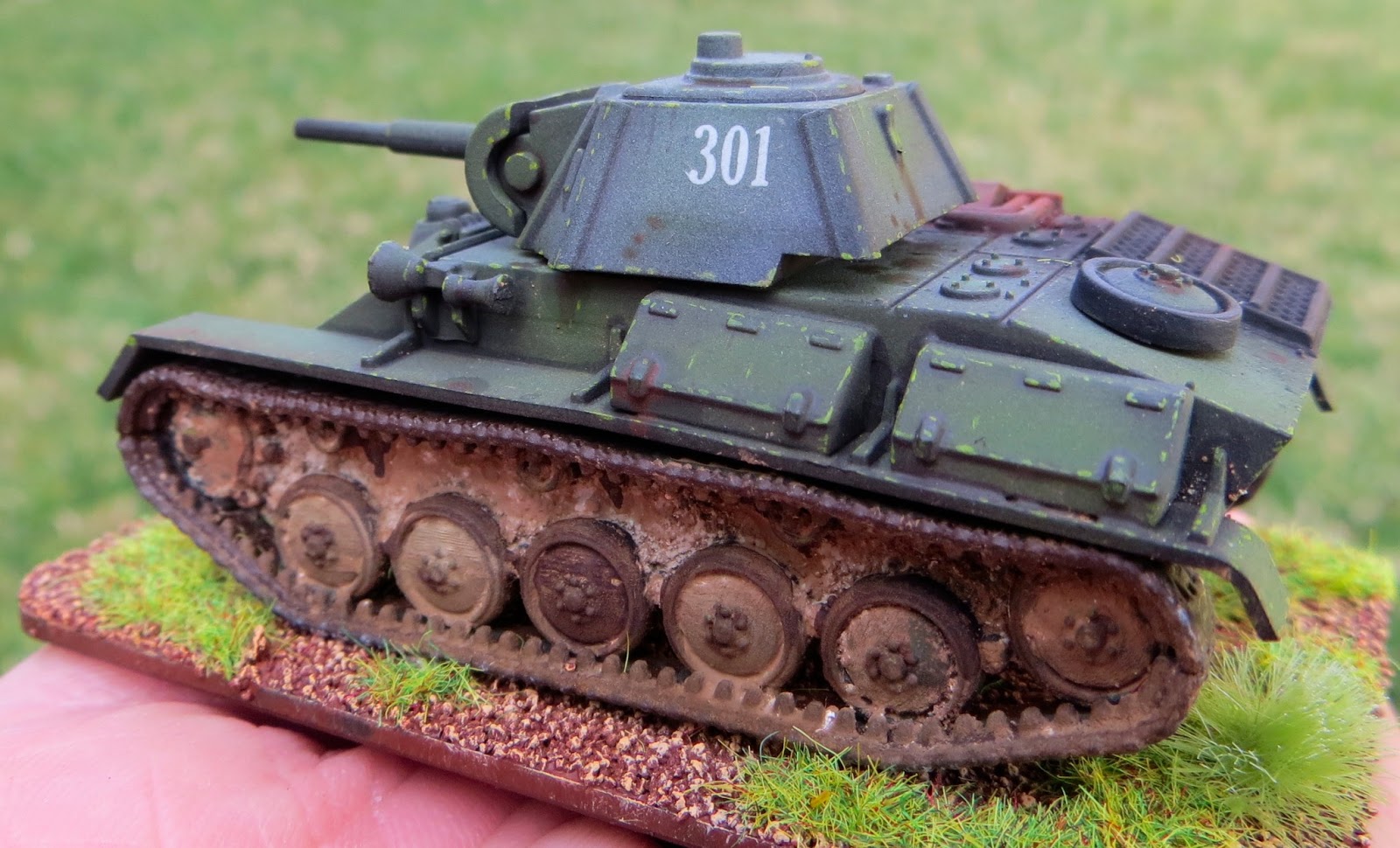 PSC Russian T 70 Tank DONE