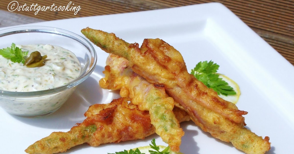 stuttgartcooking: Spargel mit Schinken in einer Käse-Ei-Hülle gebacken ...