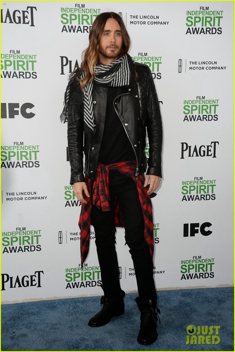 Celeb Diary: Jared Leto at the 2014 Film Independent Spirit Awards