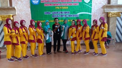 Peringati Hari Ibu, IKP adakan Lomba Senam Gemu Famire dan Merias Tumpeng Non Beras