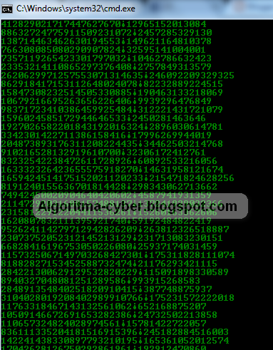 Membuat Efek Matrix Menggunakan Notepad | Catatan Hadi