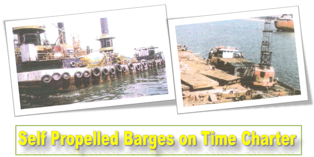 Barges for Maldives, Sri lanks, Lakshadweep to carry cargo, construction equipments, fuel, bagged cargo