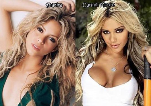 Estrelas porn que são sósias de celebridades Estrelas porn que são sósias de celebridades