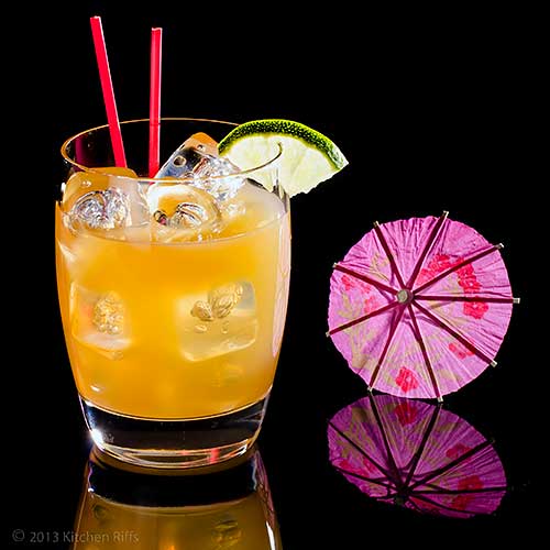 Volcano Bowl Cocktail