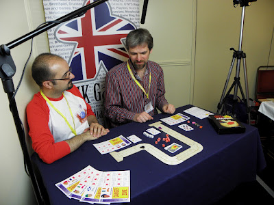 UK Gaming Media Network - Andy Hopwood being interviewed by Paco Garcia Jaen
