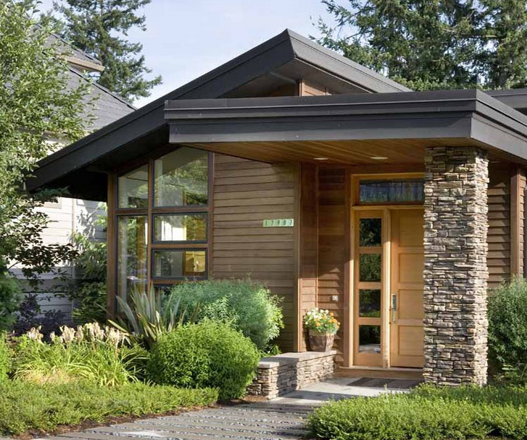 Desain Rumah Leter L Sederhana di Desa - Gambar 2