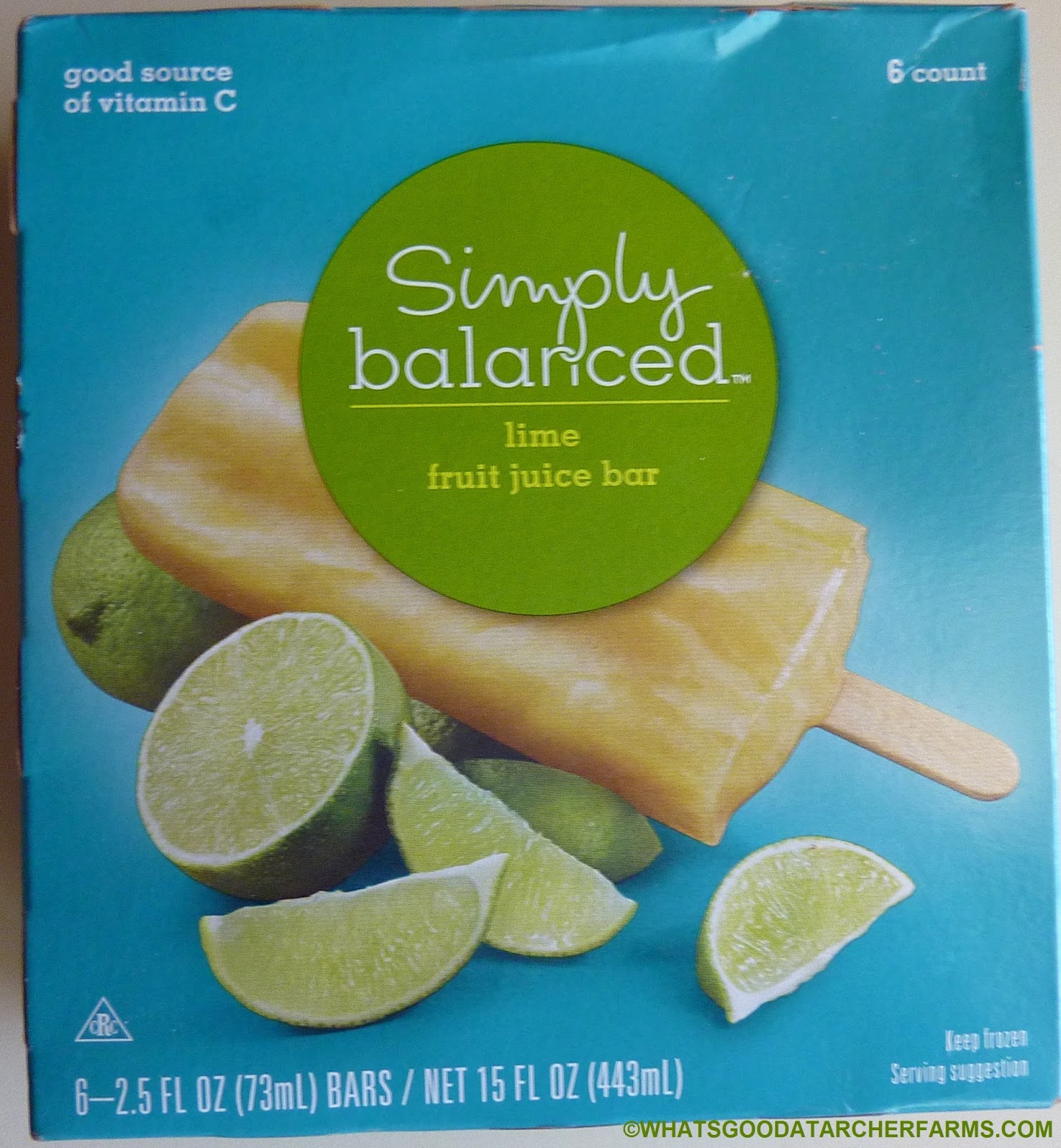 What's Good at Archer Farms? Simply Balanced Lime Fruit Juice Bars