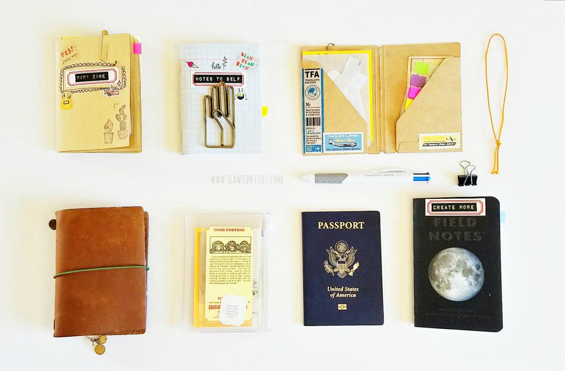 How I Make My Own Traveler's Notebook Inserts / Seaweed Kisses