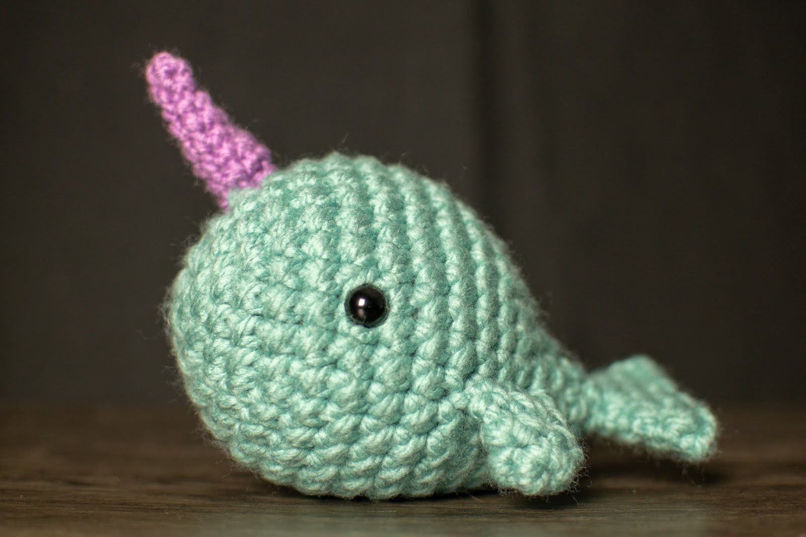 Narwhal Stuffy Free Crochet Pattern