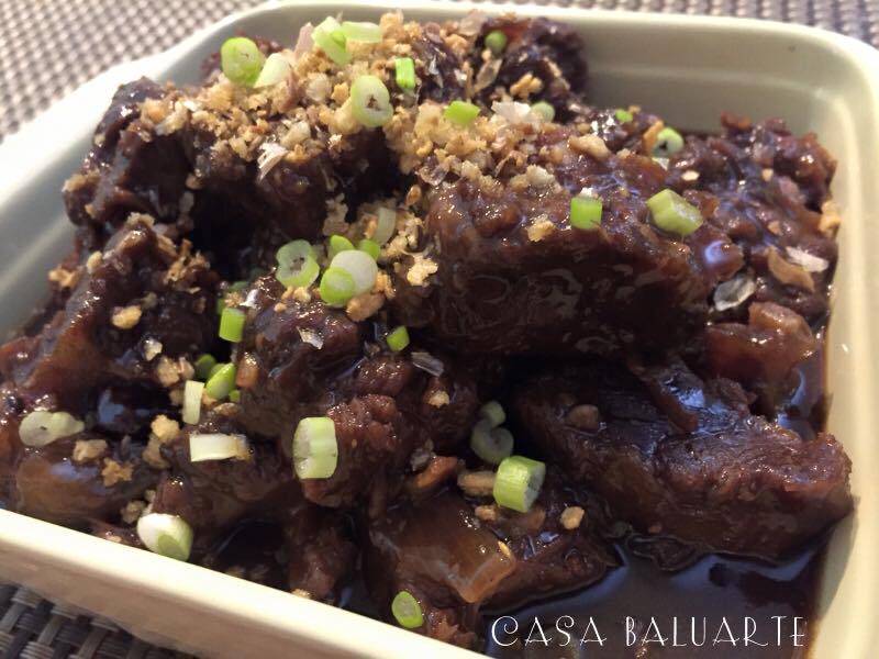 Casa Baluarte Filipino Recipes: BEEF PARES RECIPE