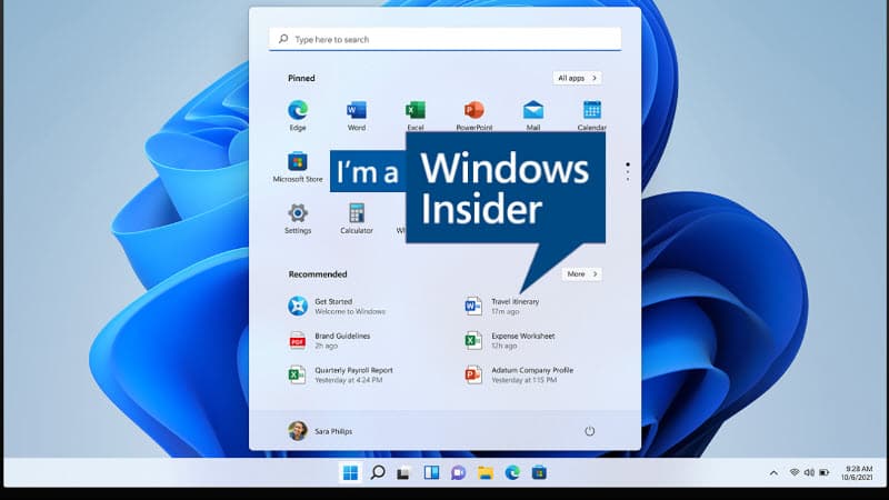 Windows 11 first build to release next week to insiders