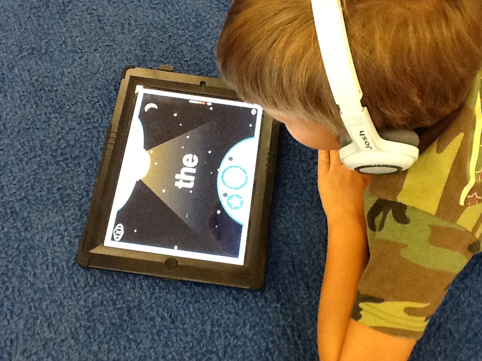 iPads In Learning supporting development of sight word mastery with