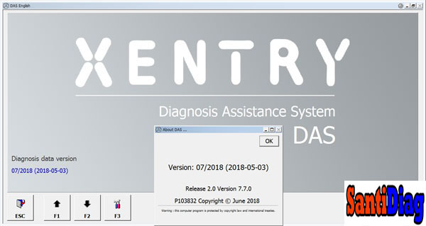 XENTRY Diagnostics Open Shell 2018 Free Download - santidiag
