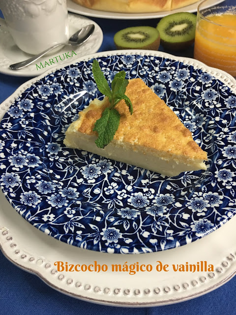 Bizcocho Mágico De Vainilla (Vanilla Magic Cake)