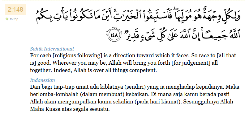 Kandungan Surah Al Fatir Ayat 32