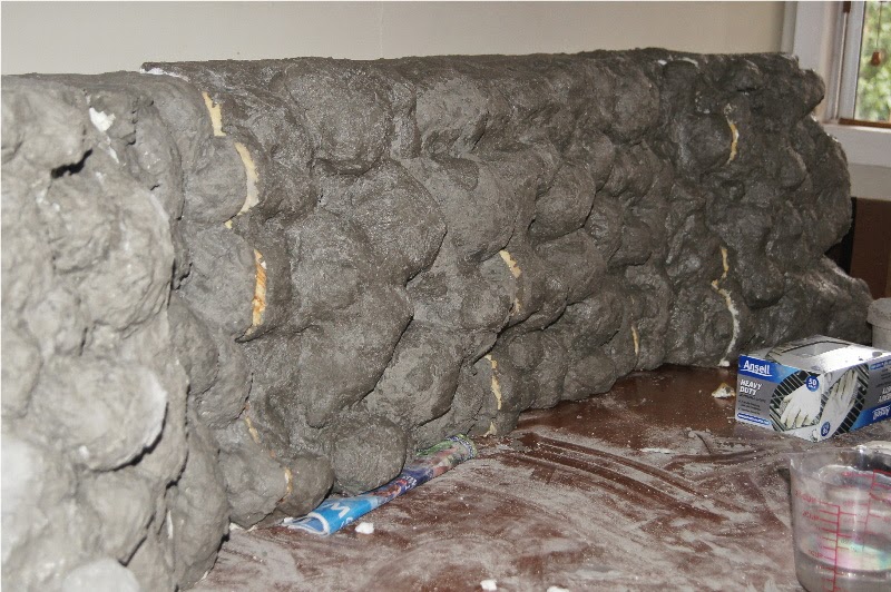 DIY Styrofoam Aquarium Background