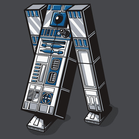 Today's T : 今日のもし、R2-D2 が「インターステラー」に起用されていたなら…? !  Tシャツ