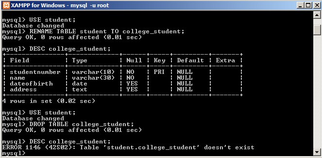 mysql delete column to table mysql delete column to table