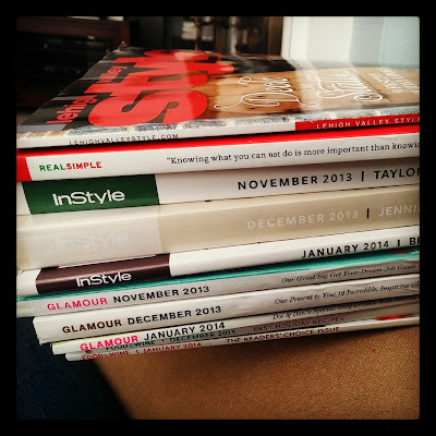 Stack of Unread Magazines | Taste As You Go
