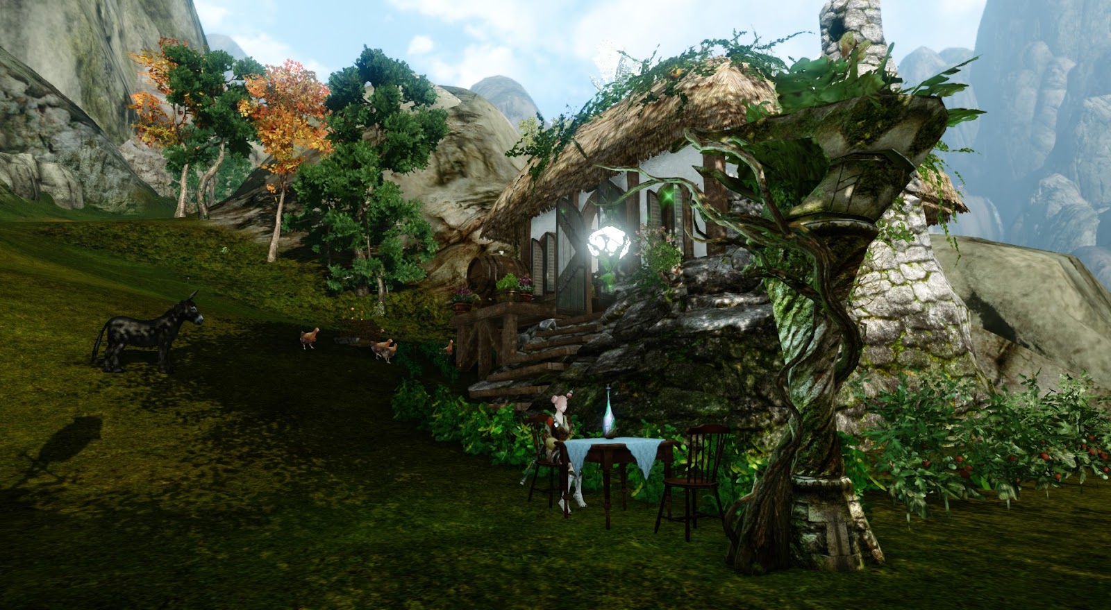 地平線のその先もMMO~Live freely here アーキエイジのハウジングと庭