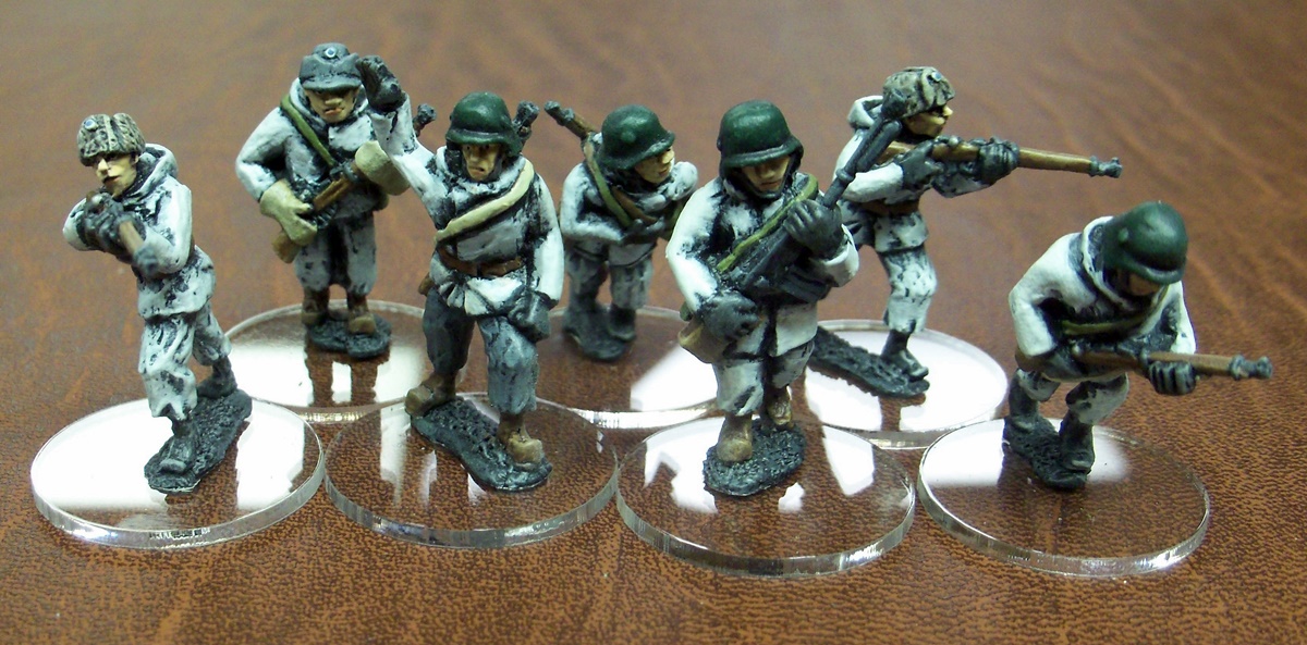 Adventures In Miniature Gaming Baker Company Winter War Finns First Wave