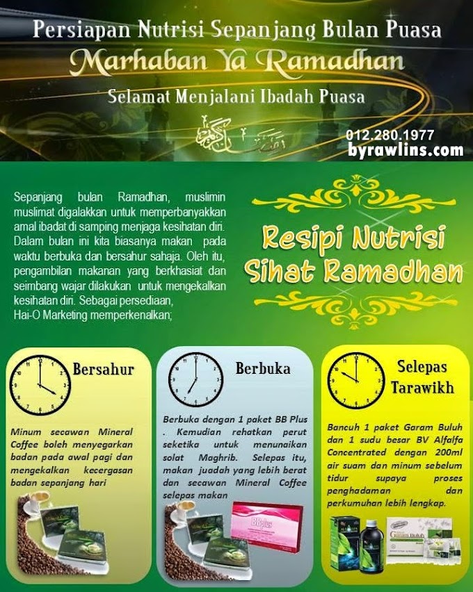 Sihat Sepanjang Ramadhan