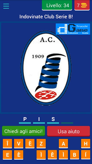 Calcio Italiano - Logo Quiz soluzione livello 31 32 33 34 35 36 37 38 39 40 | Parola e foto