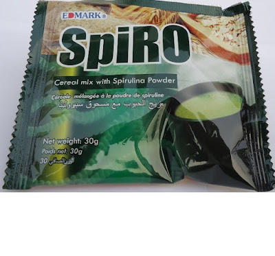 Edmark Weight Loss Slimming Nigeria: Edmark Spiro Cereal Spirulina Powder