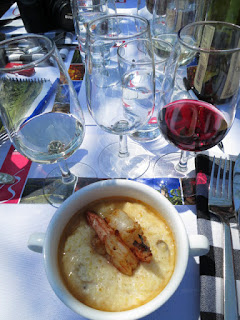 Creole Shrimp and handpicked Anson Mills Grits
