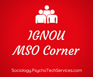 IGNOU Exam Question Pattern >> MSO >> MSO-004 Sociology in India