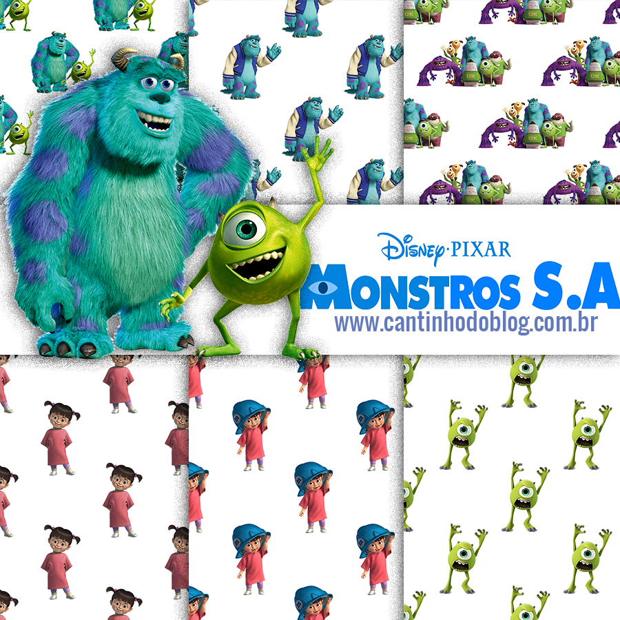 KIT DIGITAL MONSTROS S.A GRÁTIS PARA BAIXAR - Cantinho do blog