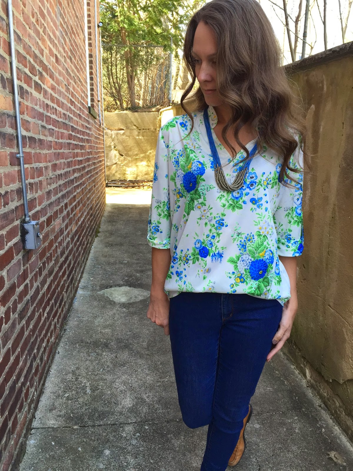 Little Did You Know...: // #thriftstylethursday // Florals, Florals ...