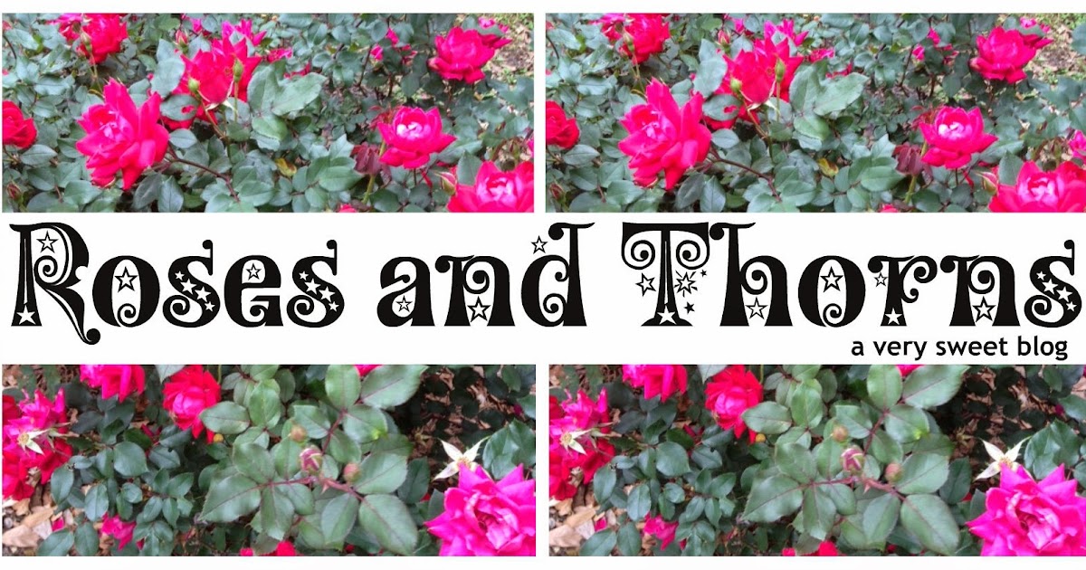 Roses and Thorns A Very Sweet Blog