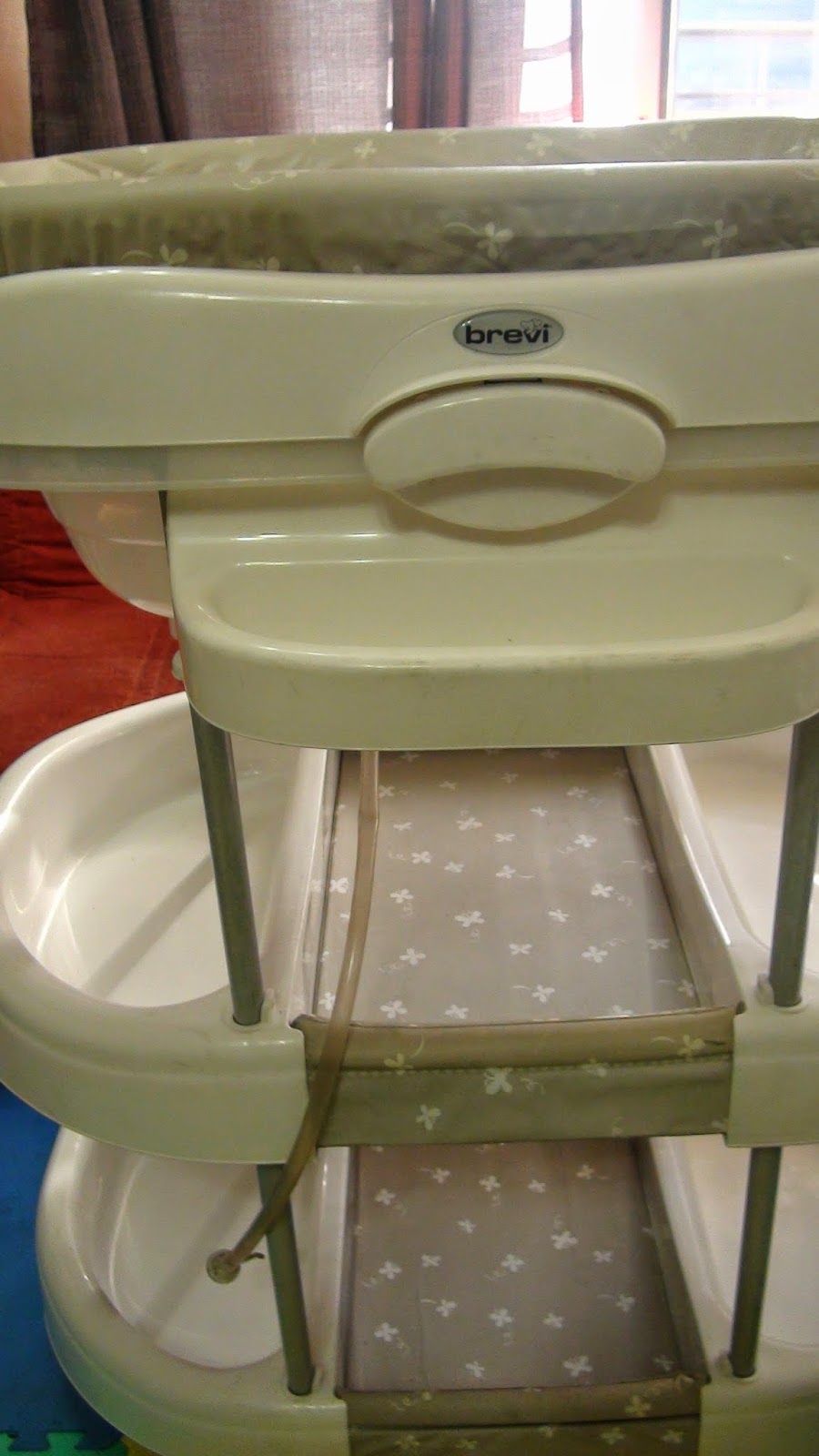 beHind thoSe eYes Brevi baby bath/changing station