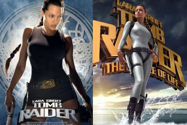 Angelina Jolie já foi assistir ao novo “Tomb Raider”